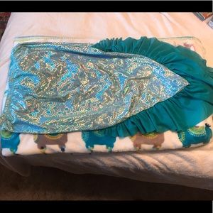 🧜‍♀️Cat&Jack Girls Mermaid bathing coverup.Size L